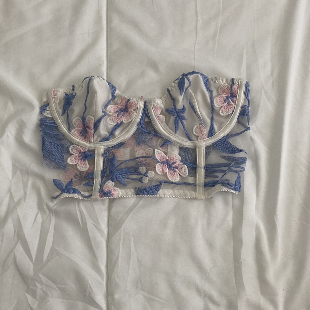 Floral Corset Top